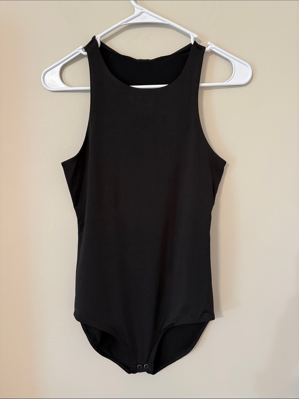 Express Black Sleeveless Bodysuit NWT